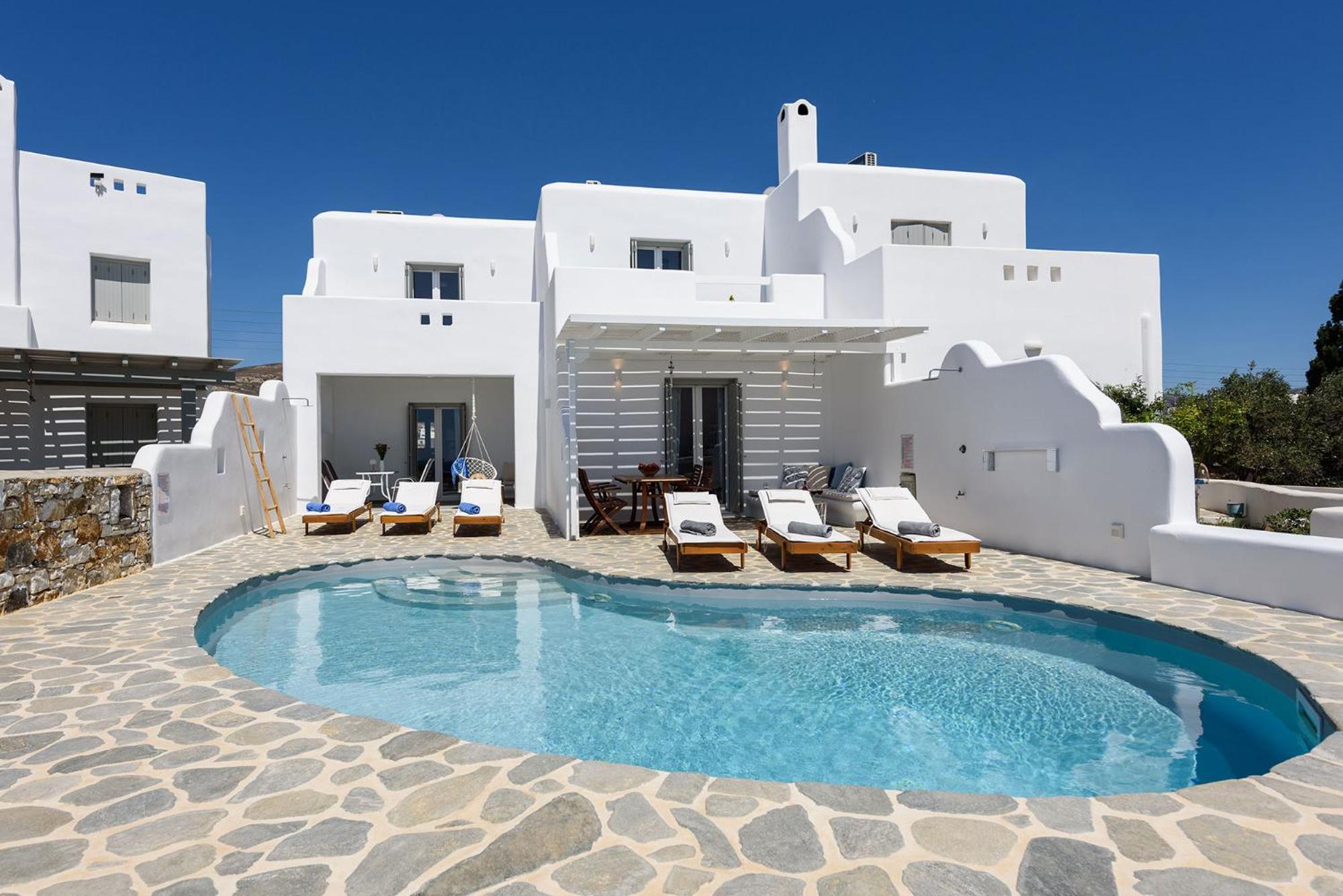 Helen Beach Front Luxury Villas Kastrákion Exterior foto