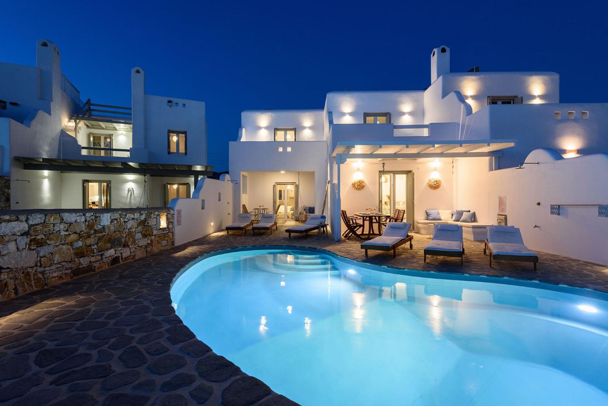 Helen Beach Front Luxury Villas Kastrákion Exterior foto