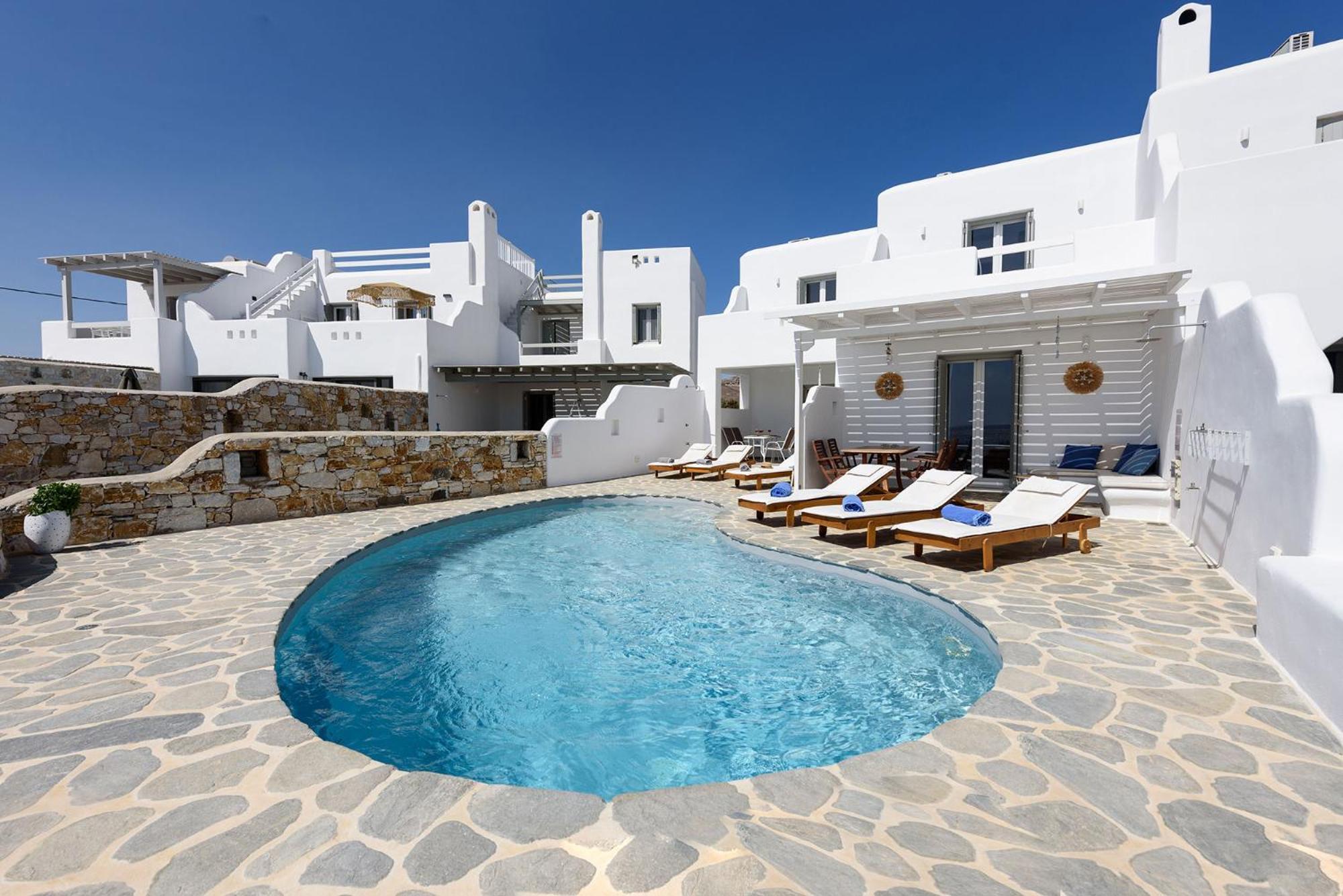 Helen Beach Front Luxury Villas Kastrákion Exterior foto